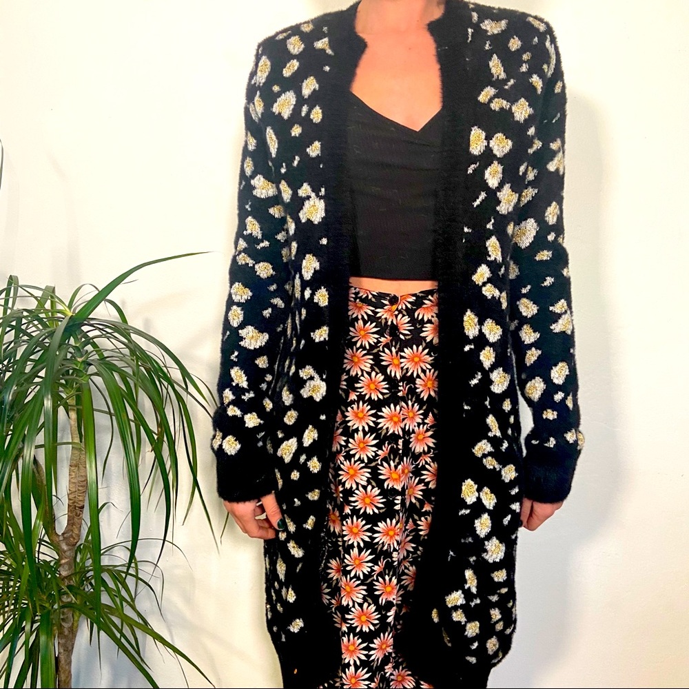 Long Leopard Cardigan